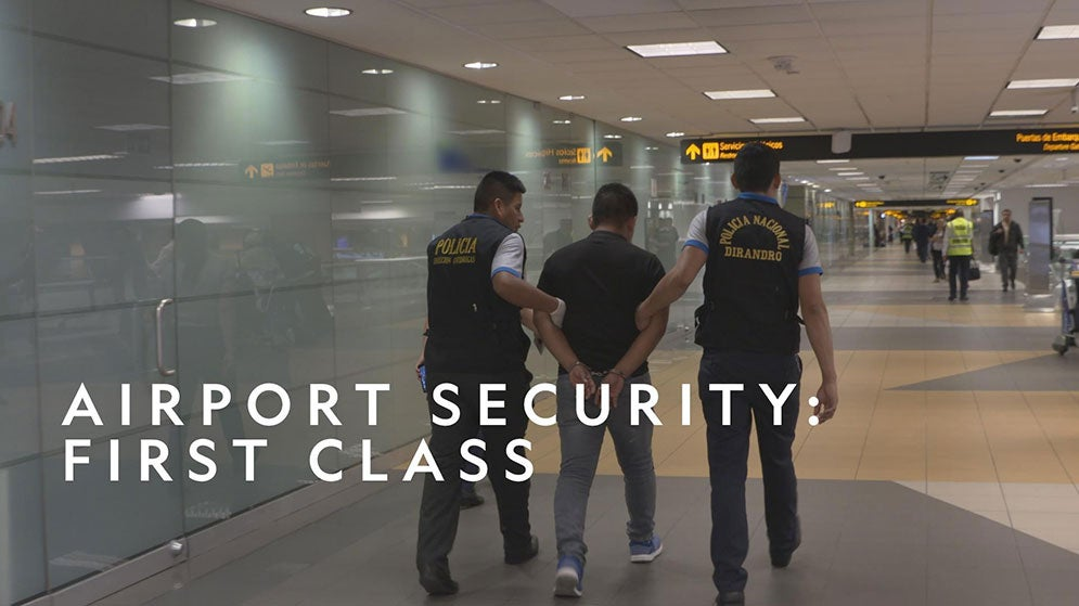 أمن المطارات الدرجة الأولى